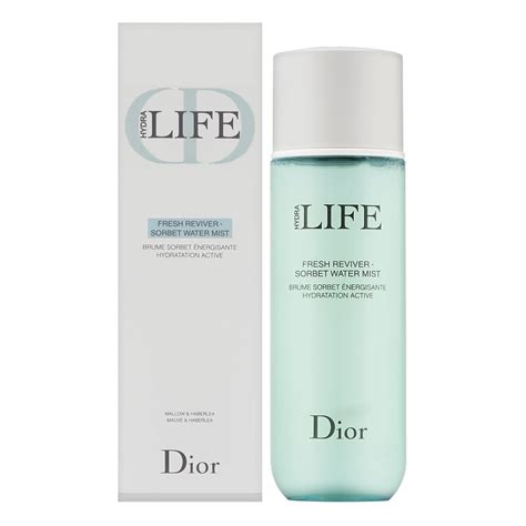 dior hydra life fresh reviver sorbet water mist review